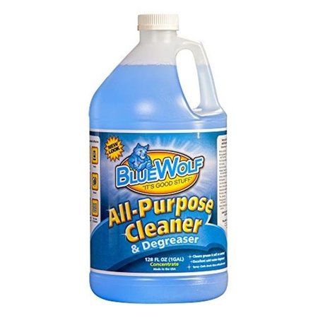 BLUE WOLF SALES & SERVICE Blue Wolf Sales & Service BWG All Purpose Cleaner & Degreaser Bottle - - 1 gal - Pack of 6 BWG